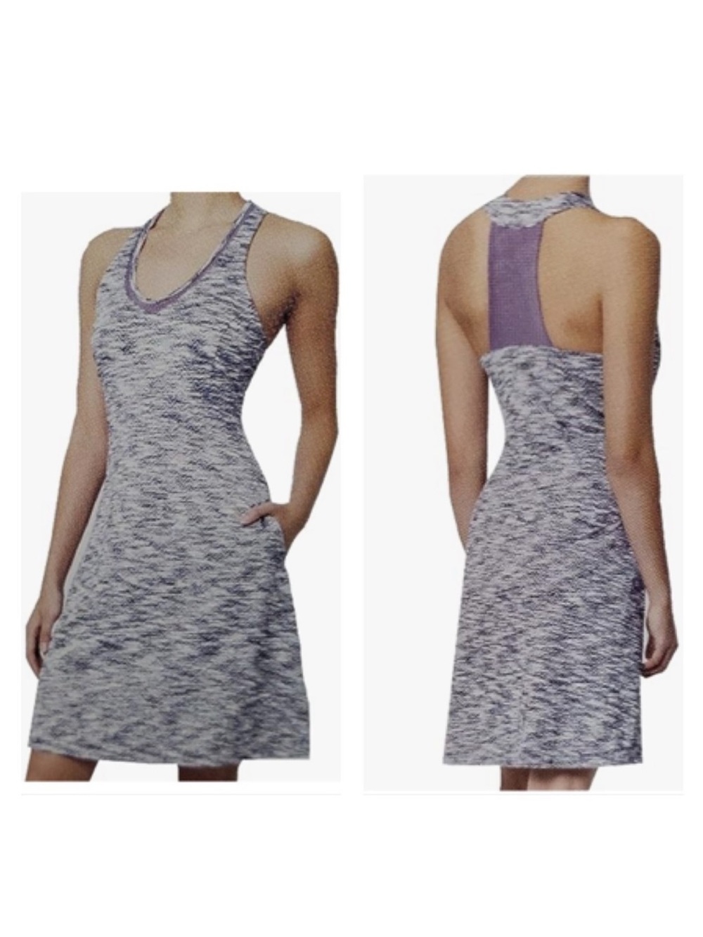 NWT MPG Sport Mondetta Performance
Gear Travel Dress Women's SZ L in Purple Grey